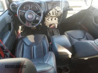 2018 Jeep Wrangler JK Unlimited Rubicon with VIN 1C4BJWFG2JL822814, listed as a Copart auction lot 81669734 with 71,040 mi miles and Salvage Title. Bid and sale history available at carsss.com. Image 8.
