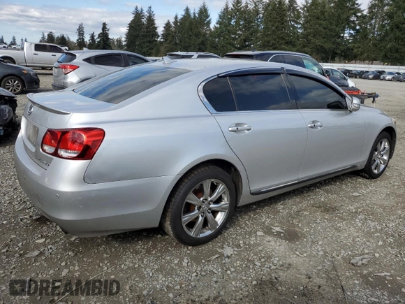 2010 Lexus GS 350 with VIN JTHCE1KS7A0026503, listed as a Copart auction lot 51645165 with 166,515 mi miles and Salvage Title. Bid and sale history available at carsss.com. Image 3.