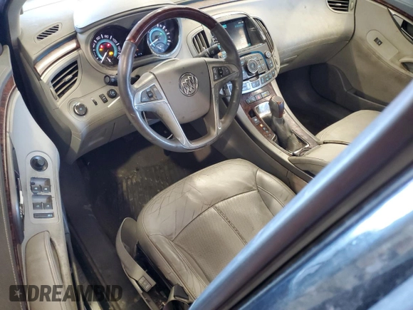 2013 Buick LaCrosse Premium 2 with VIN 1G4GH5E35DF274834, listed as a Copart auction lot 58097045 with 201,471 mi miles and Clean title. Bid and sale history available at DreamBid. Image 8.