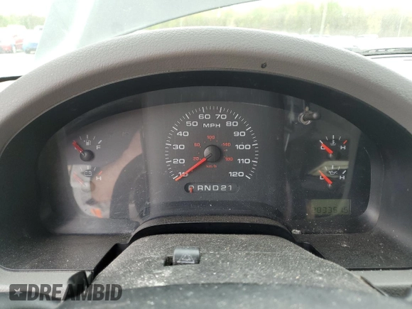 2005 Ford F-150 STX with VIN 1FTRX12W45NA13550, listed as a Copart auction lot 53623105 with 283,351 mi miles and Salvage title. Bid and sale history available at DreamBid. Image 9.