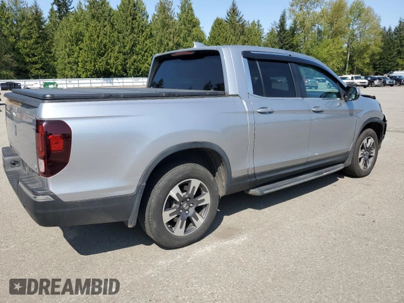 2017 Honda Ridgeline RTL z VIN 5FPYK3F59HB002352, wystawiony jako Copart lot #54392405 z przebiegiem 78 715 mil mil oraz Szkoda całkowita • Salvage title. Historia ofert i sprzedaży dostępna na DreamBid. Obrazek 3.