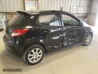2012 Mazda Mazda2 Touring with VIN JM1DE1LY0C0147434, listed as a Copart auction lot 70712464 with 72,246 mi miles and Salvage Title. Bid and sale history available at carsss.com. Image 3.