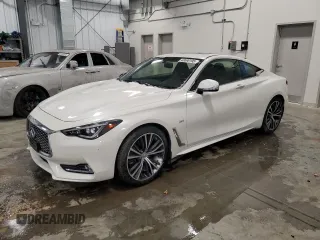 2018 Infiniti Q60 3.0t LUXE with VIN JN1EV7EL4JM391864, listed as a Copart auction lot 43698195 with 39,909 mi miles and Clean Title. Bid and sale history available at carsss.com. Image 1.