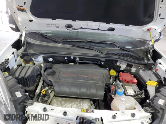 2022 Ram ProMaster City Cargo Tradesman with VIN ZFBHRFAB8N6Y66743, listed as a Copart auction lot 52385654 with 24,675 mi miles and Salvage Title. Bid and sale history available at DreamBid. Image 12.
