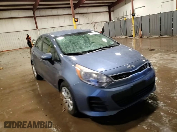 2016 Kia Rio LX with VIN KNADM5A30G6639575, listed as a Copart auction lot 47887945 with 162,110 mi miles and Salvage Title. Bid and sale history available at carsss.com. Image 14.