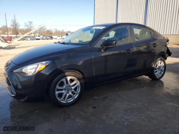 2018 Toyota Yaris iA with VIN 3MYDLBYVXJY319824, listed as a Copart auction lot 48471505 with 99,270 mi miles and Salvage Title. Bid and sale history available at carsss.com. Image 1.