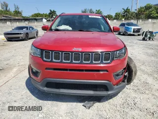 2019 Jeep Compass Latitude with VIN 3C4NJCBB0KT646602, listed as a Copart auction lot 50365015 with 50,782 mi miles and Non Repairable. Bid and sale history available at DreamBid. Image 5.