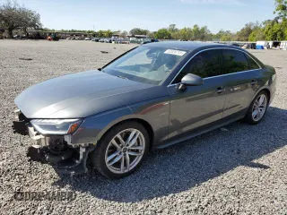 2020 Audi A4 Premium Plus with VIN WAUENAF4XLN012927, listed as a Copart auction lot 50326715 with 58,648 mi miles and Salvage Title. Bid and sale history available at DreamBid. Image 1.