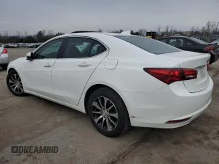 2017 Acura TLX with VIN 19UUB1F30HA010750, listed as a Copart auction lot 88780395 with 53,490 mi miles and Salvage Title. Bid and sale history available at carsss.com. Image 2.