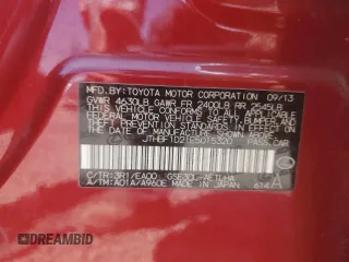 2014 Lexus IS 250 z VIN JTHBF1D21E5015320, wystawiony jako Copart lot #63400775 z przebiegiem 123 462 mil mil oraz Szkoda całkowita • Salvage title. Historia ofert i sprzedaży dostępna na DreamBid. Obrazek 12.