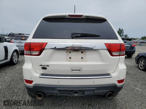 2011 Jeep Grand Cherokee Overland with VIN 1J4RR6GT9BC696319, listed as a Copart auction lot 56914185 with 211,661 mi miles and Salvage title. Bid and sale history available at DreamBid. Image 6.