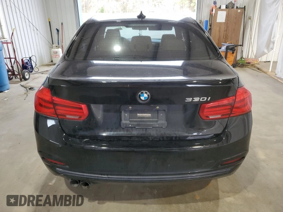 2018 BMW 3 Series 330i with VIN WBA8B9G56JNU98063, listed as a Copart auction lot 48202215 with 38,782 mi miles and Salvage title. Bid and sale history available at DreamBid. Image 6.
