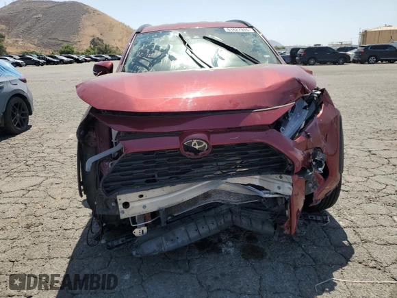 2023 Toyota RAV4 XLE with VIN 2T3W1RFV4PW267940, listed as a Copart auction lot 61827935 with 63,356 mi miles and Salvage title. Bid and sale history available at DreamBid. Image 5.