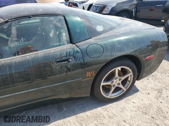 2001 Chevrolet Corvette with VIN 1G1YY22GX15124369, listed as a Copart auction lot 75071274 with 0 mi miles and Non Repairable. Bid and sale history available at carsss.com. Image 12.