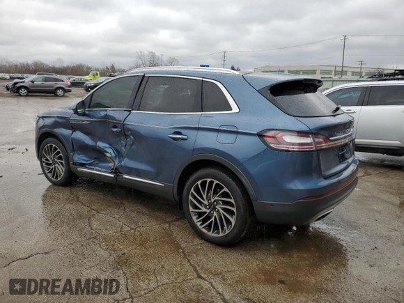 2019 Lincoln Nautilus Reserve z VIN 2LMPJ6LP0KBL37275, wystawiony jako Copart lot #44148675 z przebiegiem 94 814 mil mil oraz Szkoda całkowita • Salvage title. Historia ofert i sprzedaży dostępna na DreamBid. Obrazek 2.