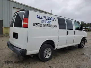 2012 Chevrolet Express Cargo z VIN 1GCWGFCA1C1169004, wystawiony jako Copart lot #71554104 z przebiegiem Nie podano mil oraz Szkoda całkowita • Salvage title. Historia ofert i sprzedaży dostępna na DreamBid. Obrazek 3.