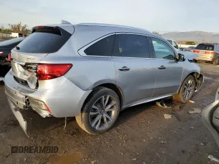 2019 Acura MDX Advance with VIN 5J8YD3H84KL001402, listed as a Copart auction lot 85201244 with 38,007 mi miles and Salvage title. Bid and sale history available at DreamBid. Image 3.