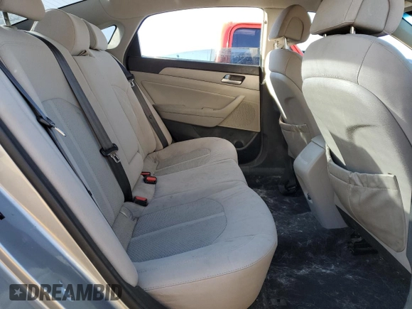 2015 Hyundai Sonata 2.4L SE with VIN 5NPE24AF7FH186609, listed as a Copart auction lot 46328055 with Not Provided miles and Salvage Title. Bid and sale history available at carsss.com. Image 10.