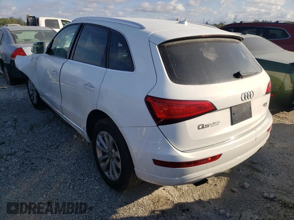 2015 Audi Q5 with VIN WA1CFBFP3FA021711, listed as a Copart auction lot 71991832 with Not provided miles and . Bid and sale history available at DreamBid. Image 2.