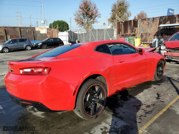 2016 Chevrolet Camaro 2LT with VIN 1G1FD1RSXG0127513, listed as a Copart auction lot 57967074 with 103,858 mi miles and Salvage Title. Bid and sale history available at carsss.com. Image 3.