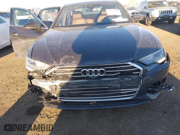2023 Audi A6 Sedan Premium with VIN WAUD3BF20PN085851, listed as a IAAI auction lot 41451910 with 17,525 mi miles. Bid and sale history available at carsss.com. Image 6.