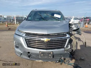 2023 Chevrolet Traverse High Country with VIN 1GNEVNKW3PJ200209, listed as a IAAI auction lot 41856617 with 54,611 mi miles. Bid and sale history available at carsss.com. Image 12.