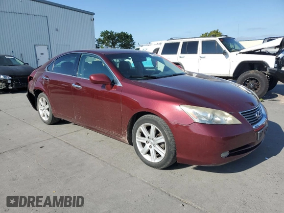 2008 Lexus ES with VIN JTHBJ46G482167400, listed as a Copart auction lot 55531835 with 252,260 mi miles and Clean Title. Bid and sale history available at carsss.com. Image 4.