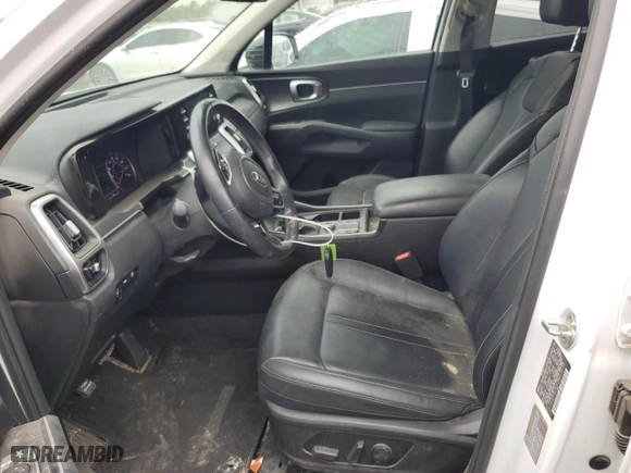 2021 Kia Sorento S with VIN 5XYRLDLC7MG030138, listed as a Copart auction lot 48244465 with 57,480 mi miles and Salvage Title. Bid and sale history available at carsss.com. Image 7.
