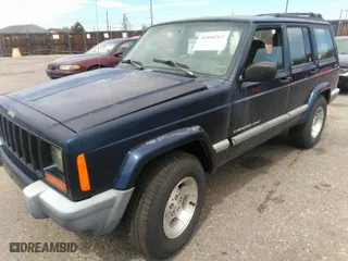2001 Jeep Cherokee Sport with VIN 1J4FF48S41L523022, listed as a IAAI auction lot 42040267 with 229,102 mi miles. Bid and sale history available at carsss.com. Image 6.
