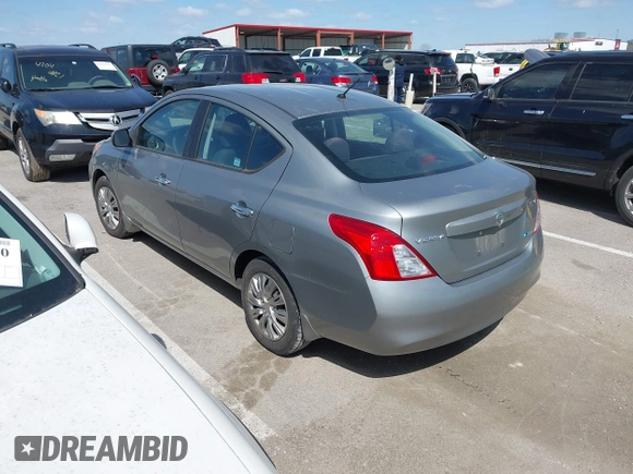 2012 Nissan Versa SL with VIN 3N1CN7AP7CL921404, listed as a IAAI auction lot 42044819 with 126,942 mi miles. Bid and sale history available at carsss.com. Image 3.