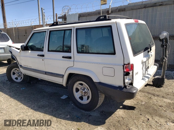 1999 Jeep Cherokee Sport with VIN 1J4FT68S9XL627003, listed as a Copart auction lot 49478595 with 320,444 mi miles and Salvage title. Bid and sale history available at DreamBid. Image 2.
