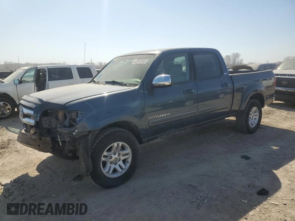 2006 Toyota Tundra SR5 with VIN 5TBET34126S519048, listed as a Copart auction lot 48212055 with 89,400 mi miles and Salvage Title. Bid and sale history available at DreamBid. Image 1.