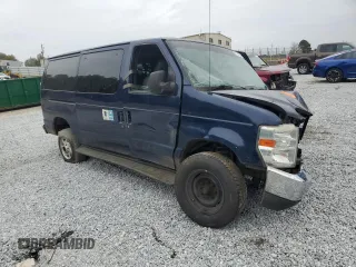 2012 Ford Econoline Passenger XL with VIN 1FBNE3BL1CDA07699, listed as a Copart auction lot 78942924 with Not provided miles and Salvage title. Bid and sale history available at DreamBid. Image 4.