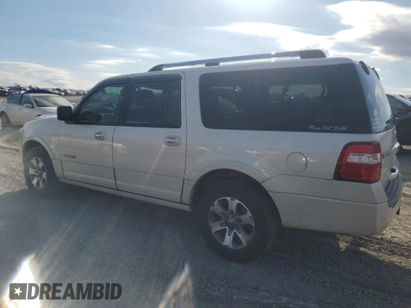 2008 Ford Expedition EL Limited with VIN 1FMFK19548LA07869, listed as a Copart auction lot 41709565 with 250,603 mi miles and Salvage Title. Bid and sale history available at carsss.com. Image 2.