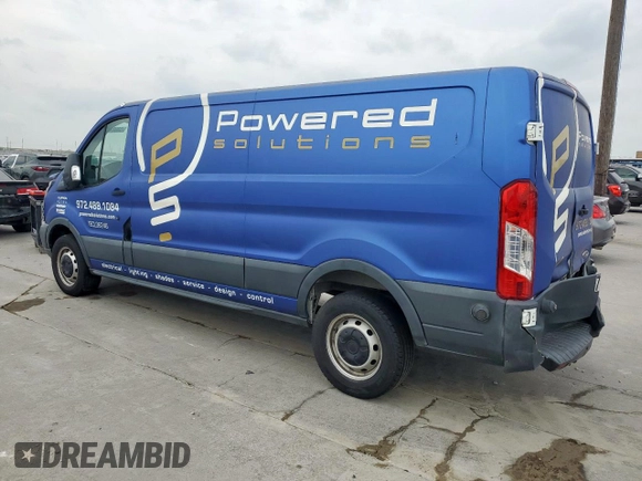 2018 Ford Transit with VIN 1FTYR2YG3JKA71639, listed as a Copart auction lot 53021975 with Not Provided miles and Salvage Title. Bid and sale history available at DreamBid. Image 2.