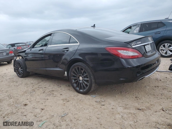 2015 Mercedes-Benz CLS-Class CLS 400 with VIN WDDLJ6FB0FA153170, listed as a Copart auction lot 46731265 with 80,842 mi miles and Salvage Title. Bid and sale history available at carsss.com. Image 2.