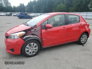 2012 Toyota Yaris L with VIN JTDKTUD30CD519073, listed as a Copart auction lot 60570935 with 54,724 mi miles and Salvage title. Bid and sale history available at DreamBid. Image 1.