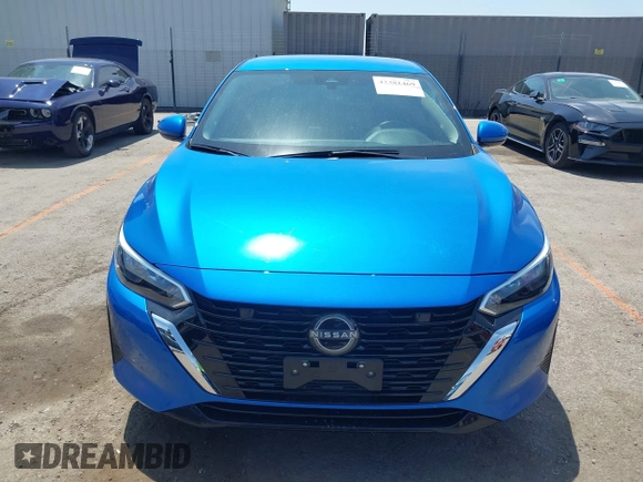 2024 Nissan Sentra SV with VIN 3N1AB8CV7RY312178, listed as a IAAI auction lot 42381469 with 16,343 mi miles and . Bid and sale history available at DreamBid. Image 12.
