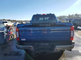 2022 Ford F-250 XL with VIN 1FT7X2B69NEE30014, listed as a Copart auction lot 45876555 with 16,815 mi miles and Salvage Title. Bid and sale history available at DreamBid. Image 6.