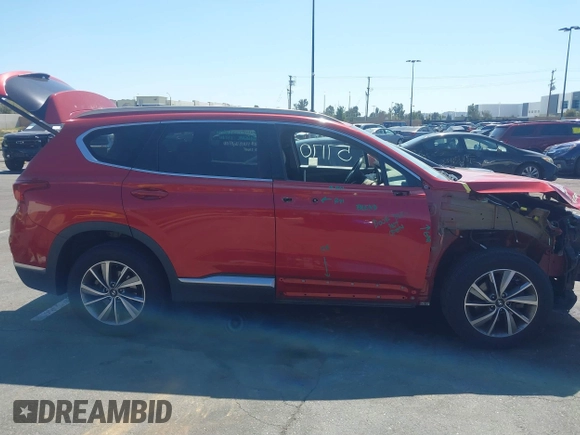 2019 Hyundai Santa Fe SEL with VIN 5NMS33AD7KH113627, listed as a IAAI auction lot 41857170 with 75,813 mi miles and . Bid and sale history available at DreamBid. Image 14.