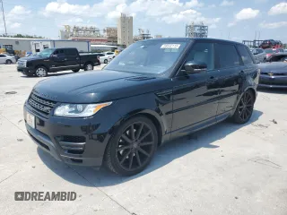 2016 Land Rover Range Rover Sport SE with VIN SALWG2VF4GA579974, listed as a Copart auction lot 59532115 with 90,259 mi miles and Salvage title. Bid and sale history available at DreamBid. Image 1.