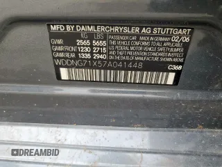 2007 Mercedes-Benz S 550 z VIN WDDNG71X57A041448, wystawiony jako Copart lot #57164375 z przebiegiem 193 585 mil mil oraz Czysty tytuł • Clean title. Historia ofert i sprzedaży dostępna na DreamBid. Obrazek 13.