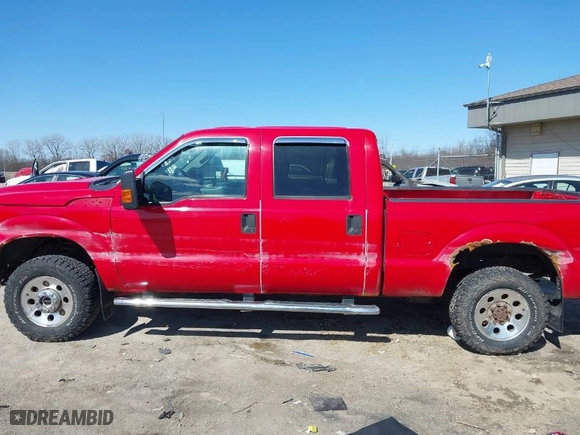 2012 Ford Super Duty F-250 SRW XL with VIN 1FT7W2B62CEB05477, listed as a IAAI auction lot 41973239 with 144,741 mi miles. Bid and sale history available at carsss.com. Image 13.