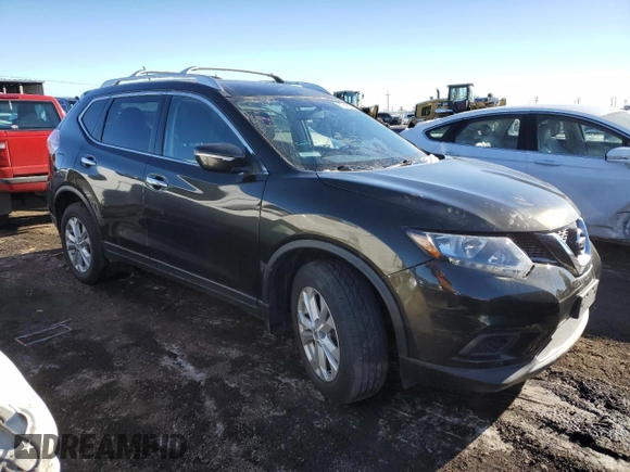 2015 Nissan Rogue S with VIN KNMAT2MVXFP528884, listed as a Copart auction lot 87946055 with 144,005 mi miles and Salvage Title. Bid and sale history available at carsss.com. Image 4.