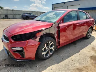 2019 Kia Forte LXS with VIN 3KPF24AD7KE038042, listed as a Copart auction lot 65024115 with 115,662 mi miles and Salvage title. Bid and sale history available at DreamBid. Image 1.
