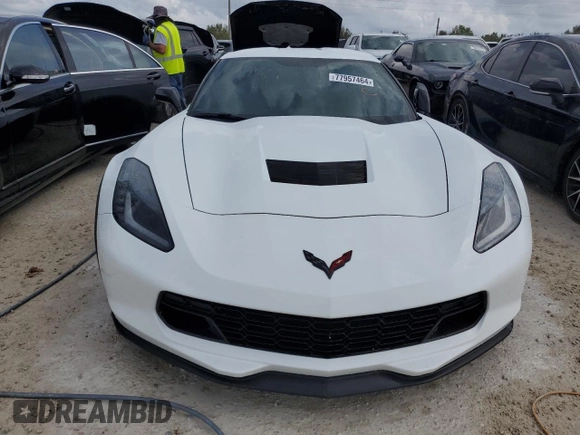 2019 Chevrolet Corvette Grand Sport 1LT with VIN 1G1YW2D72K5124368, listed as a Copart auction lot 77957464 with Not provided miles and Non repairable. Bid and sale history available at DreamBid. Image 5.