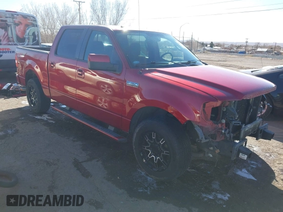 2008 Ford F-150 XLT с VIN 1FTPW12V68KB95503, выставлен на аукционе IAAI как лот 41631478 с пробегом 118 534 миль миль и . История ставок и продаж доступна на DreamBid. Изображение 1.