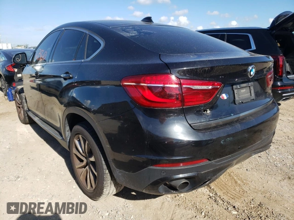 2015 BMW X6 sDrive35i with VIN 5UXKU0C50F0F91736, listed as a Copart auction lot 56662172 with 67,560 mi miles. Bid and sale history available at carsss.com. Image 3.
