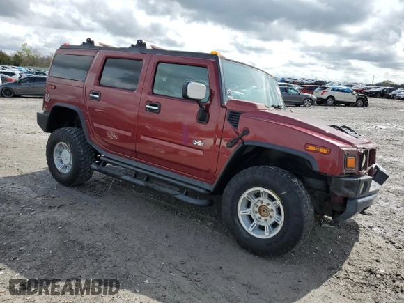2003 Hummer H2 with VIN 5GRGN23U23H113799, listed as a Copart auction lot 50371985 with 146,044 mi miles and Clean Title. Bid and sale history available at carsss.com. Image 4.