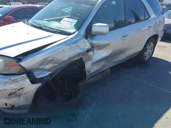 2005 Acura MDX Touring with VIN 2HNYD18955H558360, listed as a IAAI auction lot 41738503 with 153,461 mi miles. Bid and sale history available at carsss.com. Image 6.